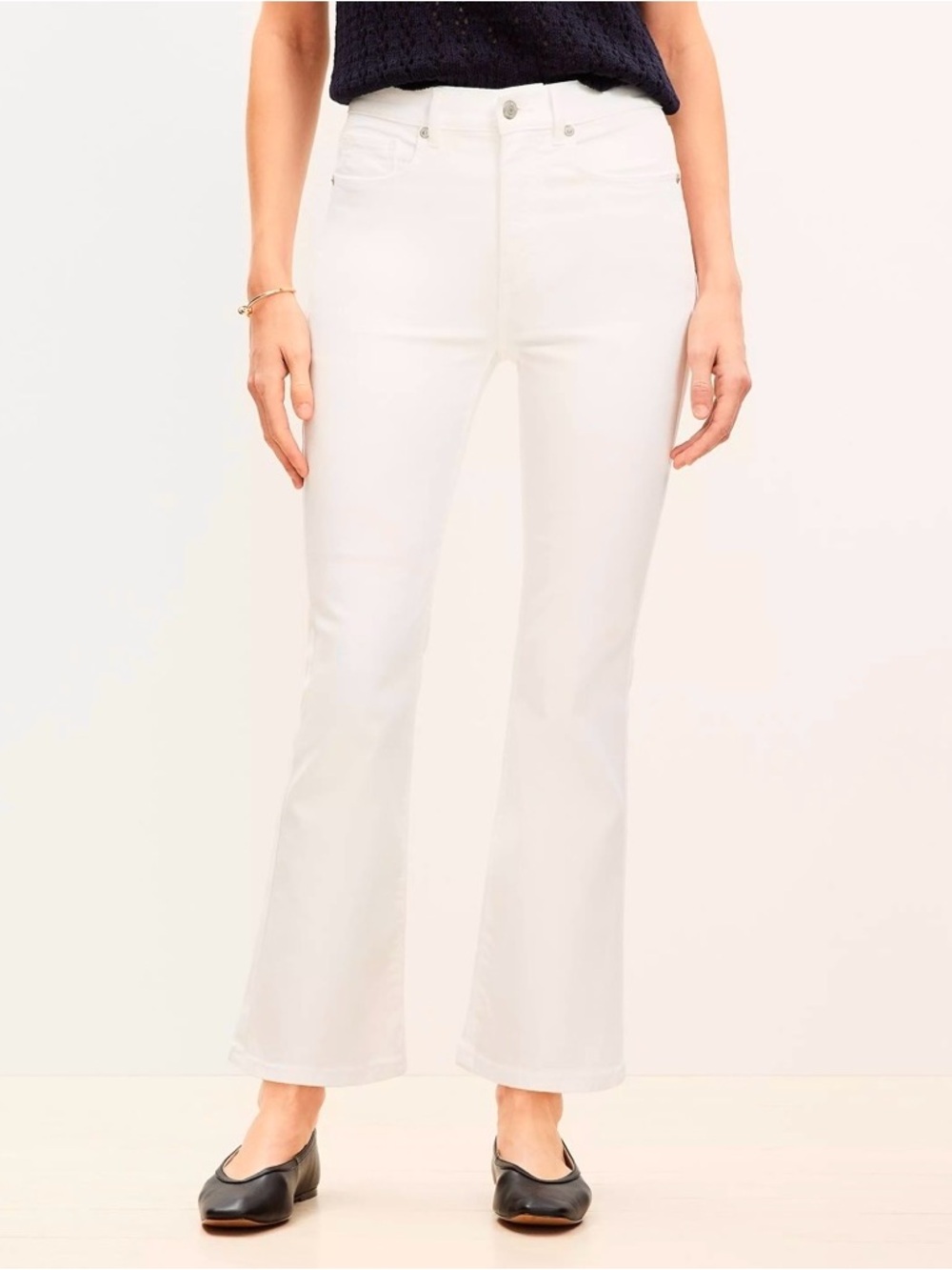 Loft Kick crop jeans